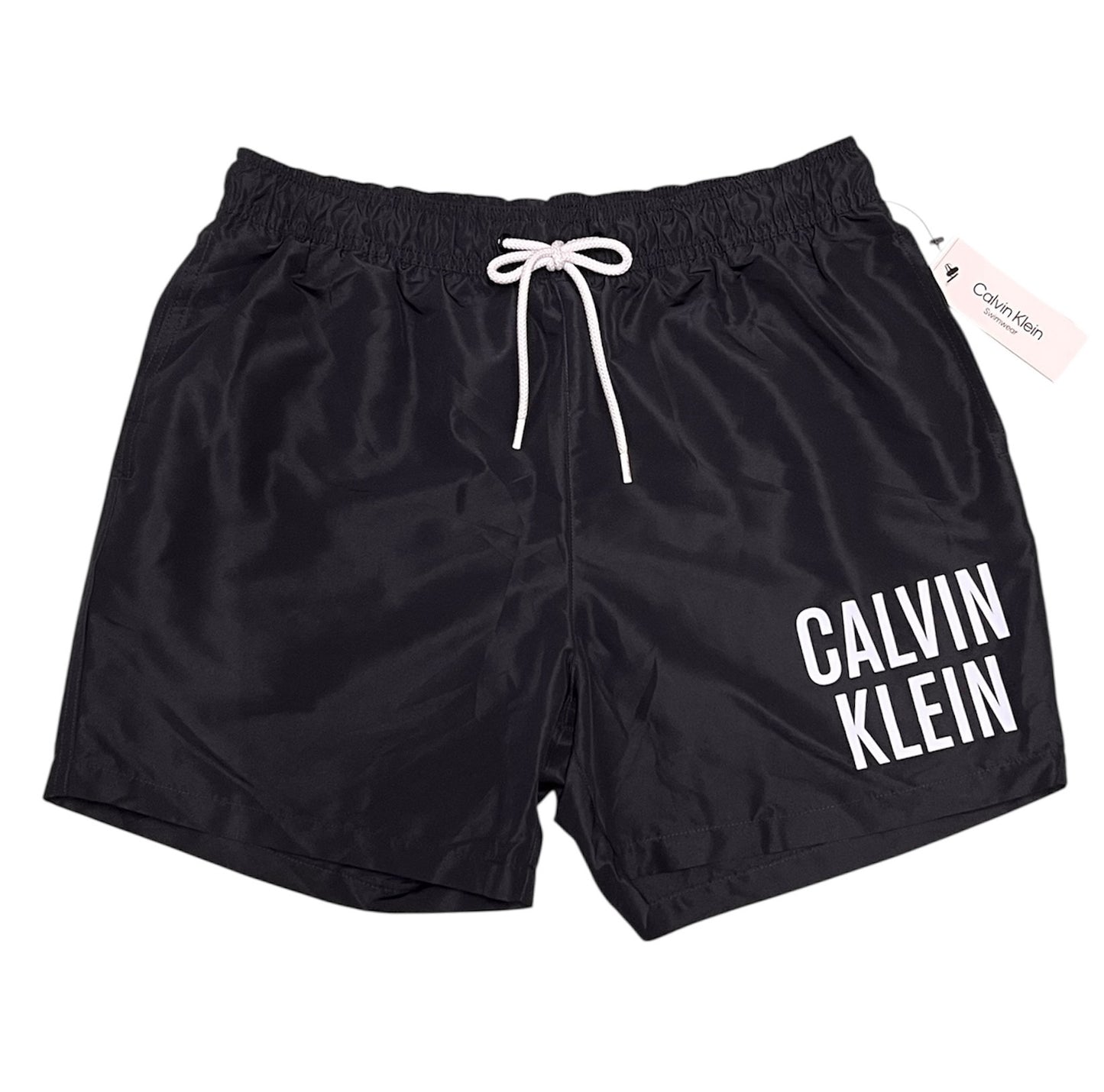 Short Calvin Klein Negro Logo Blanco
