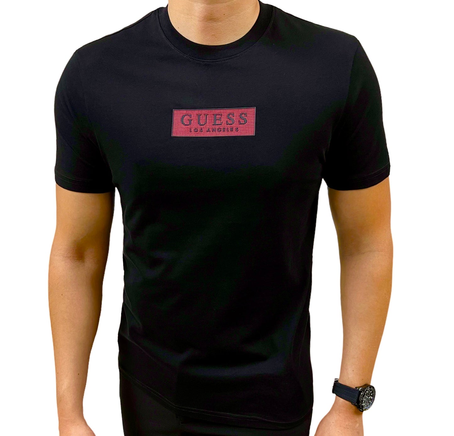 Camiseta GUESS Logo Rectangular