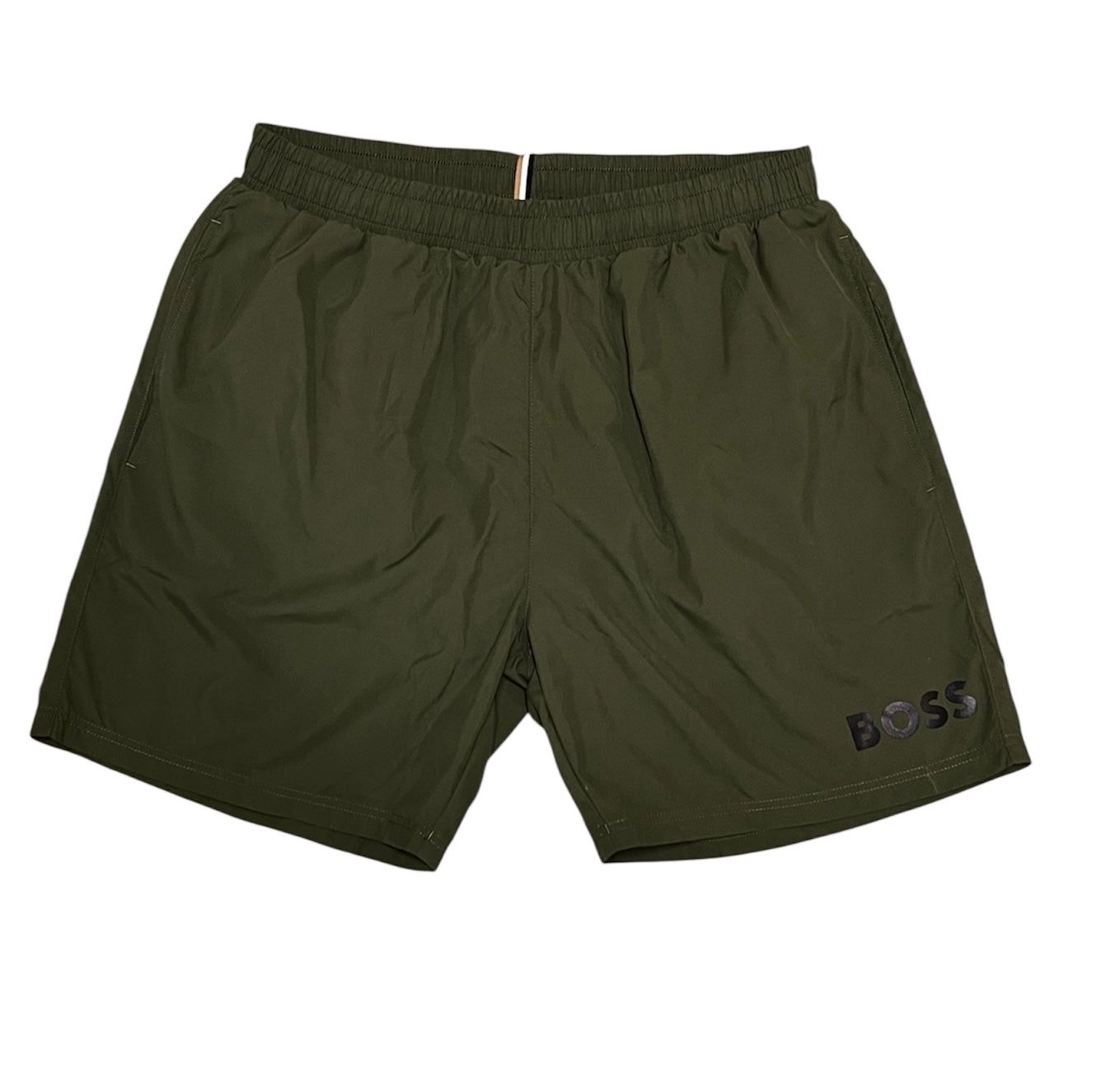 Short BOSS Verde Logo Negro