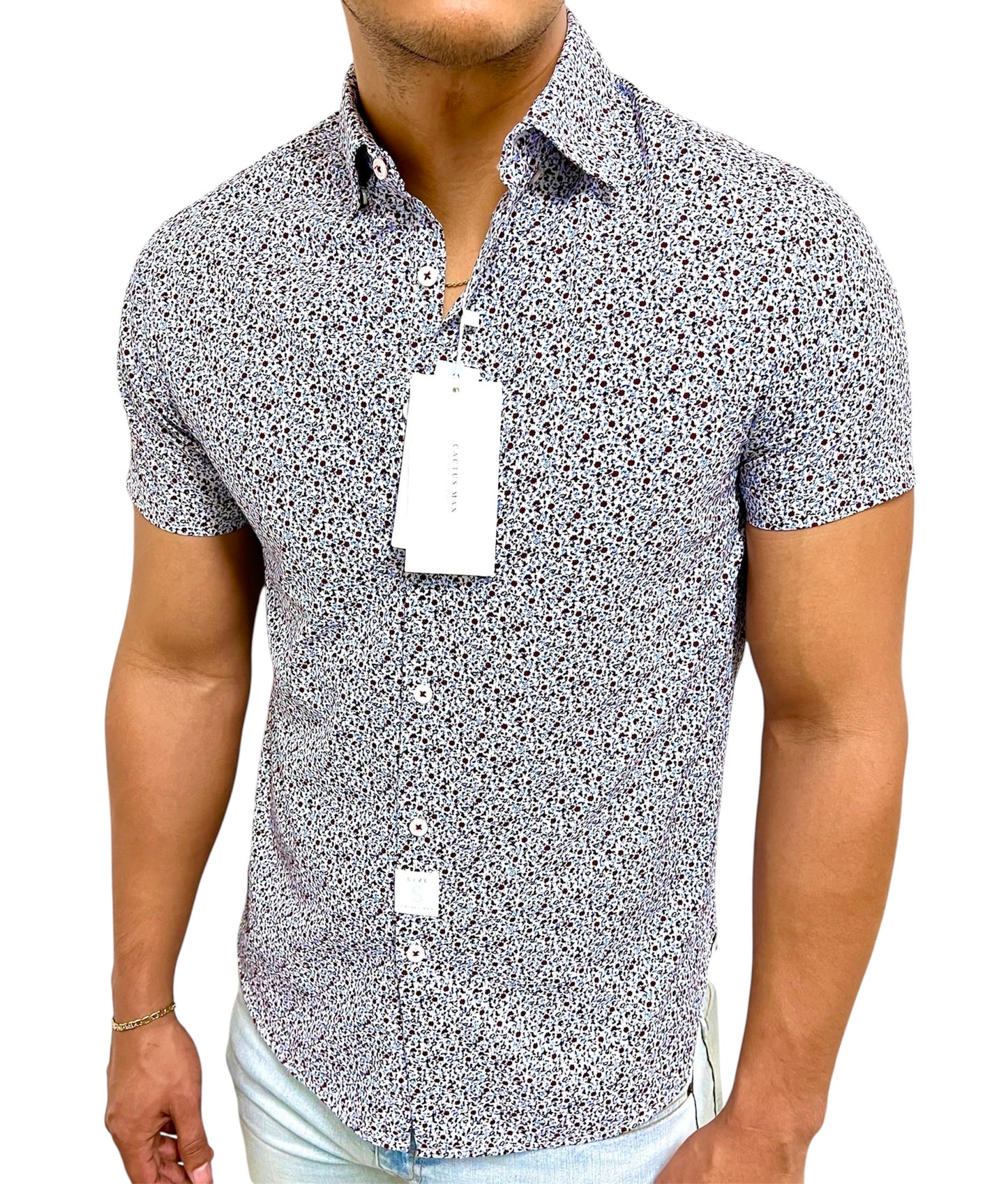 Camisa Cactus Man Estampada