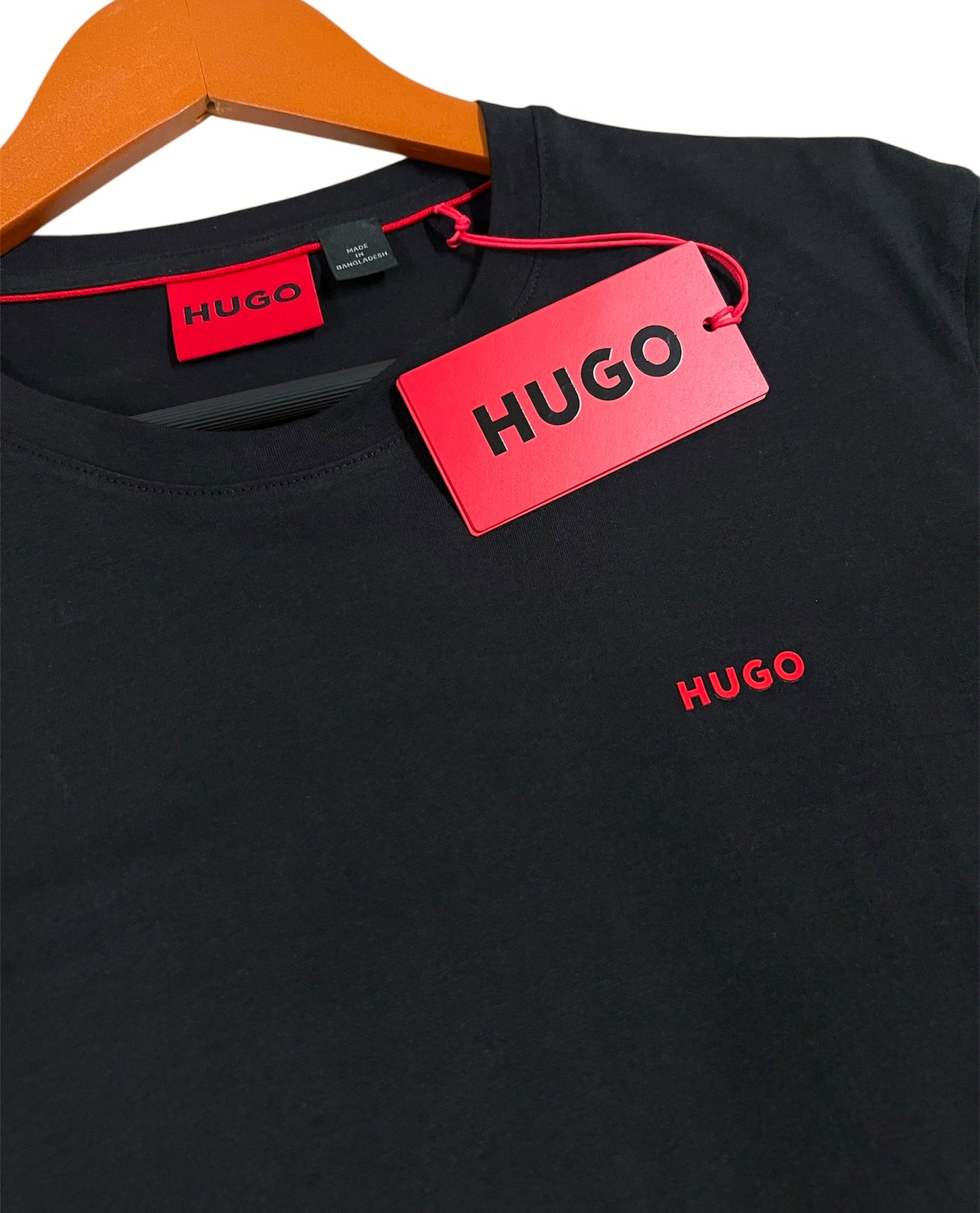Camiseta HUGO Logo Rojo