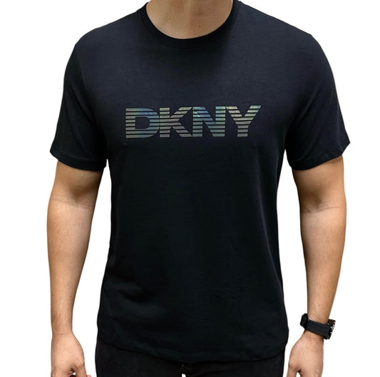 Playera DKNY Negra Logo Horizontal