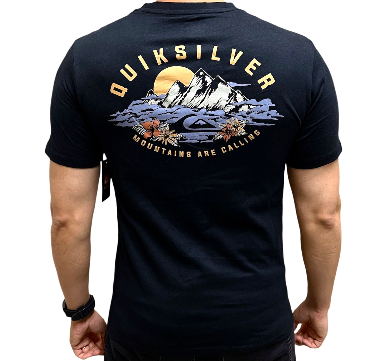 Camiseta Quiksilver Negra