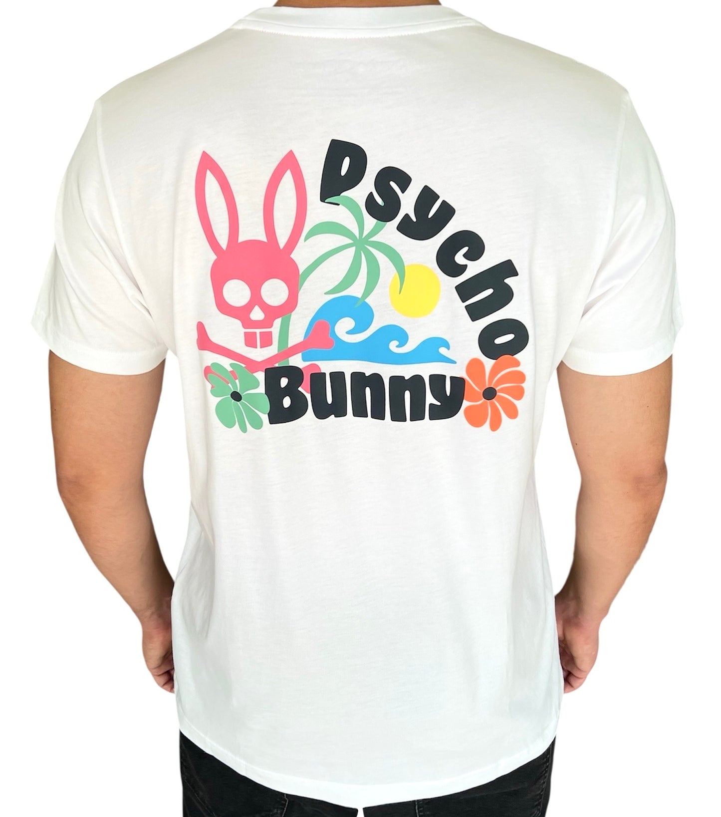 Camiseta Psycho Bunny Playa