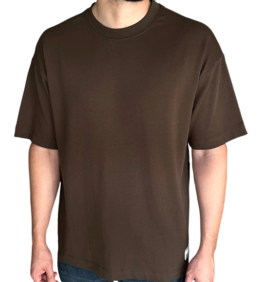 Camiseta Oversize Reserved Café