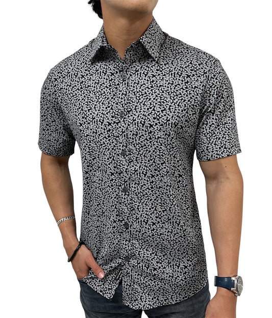 Camisa Manga Corta Michael Kors Estampado Floreado