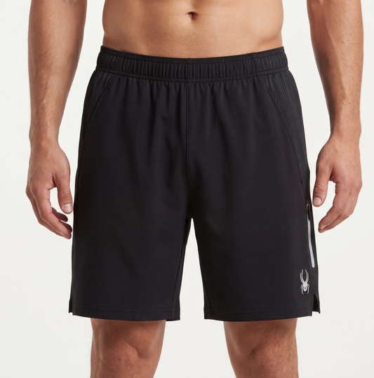 Short Sport Spider Logo Blanco