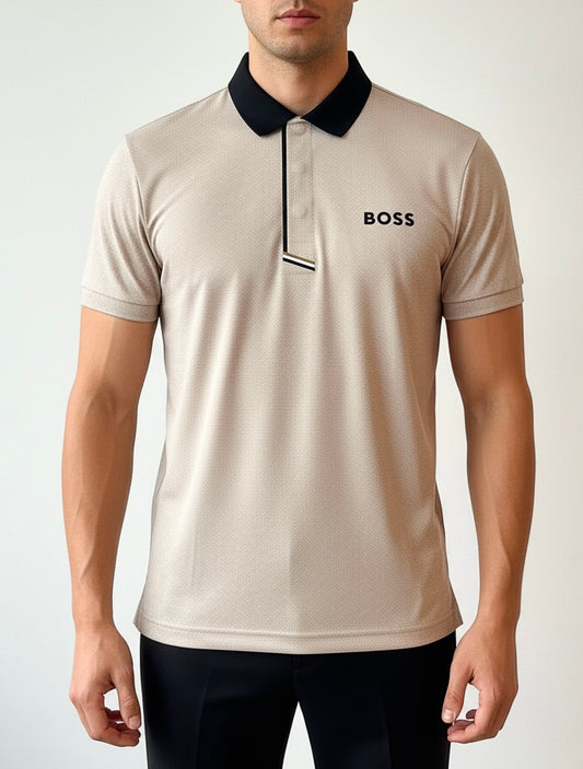 Polo Boss Beige