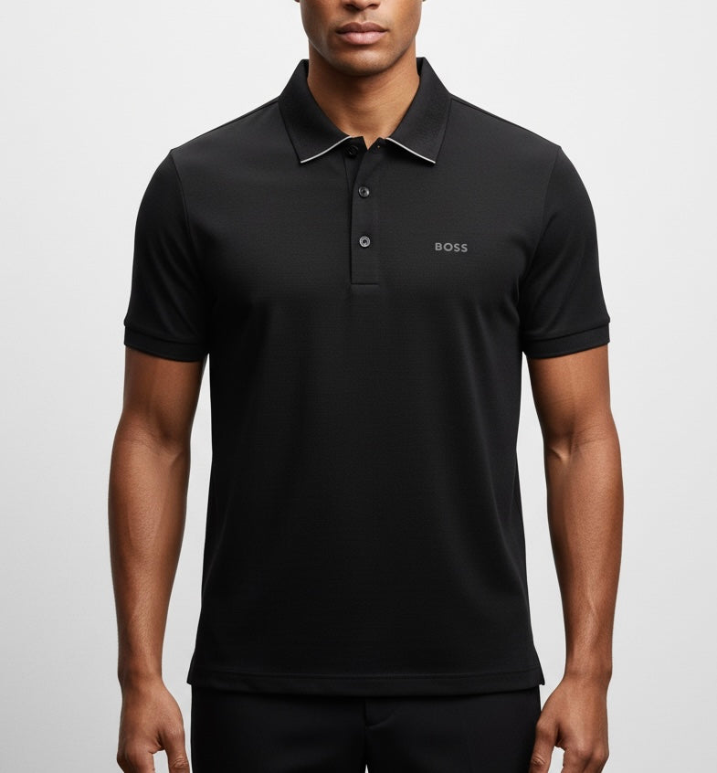 Polo Boss negra