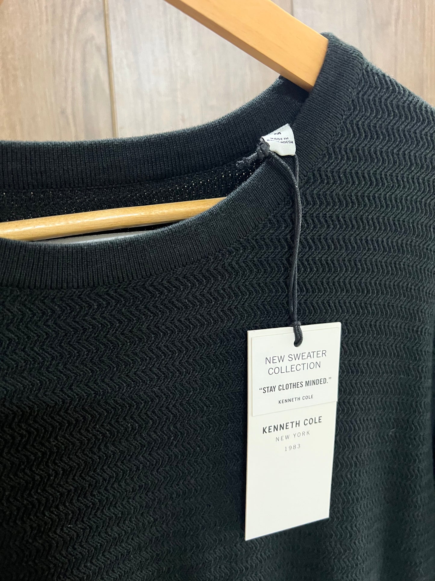 Camiseta Kenneth Cole Manga Corta Sweet Texture