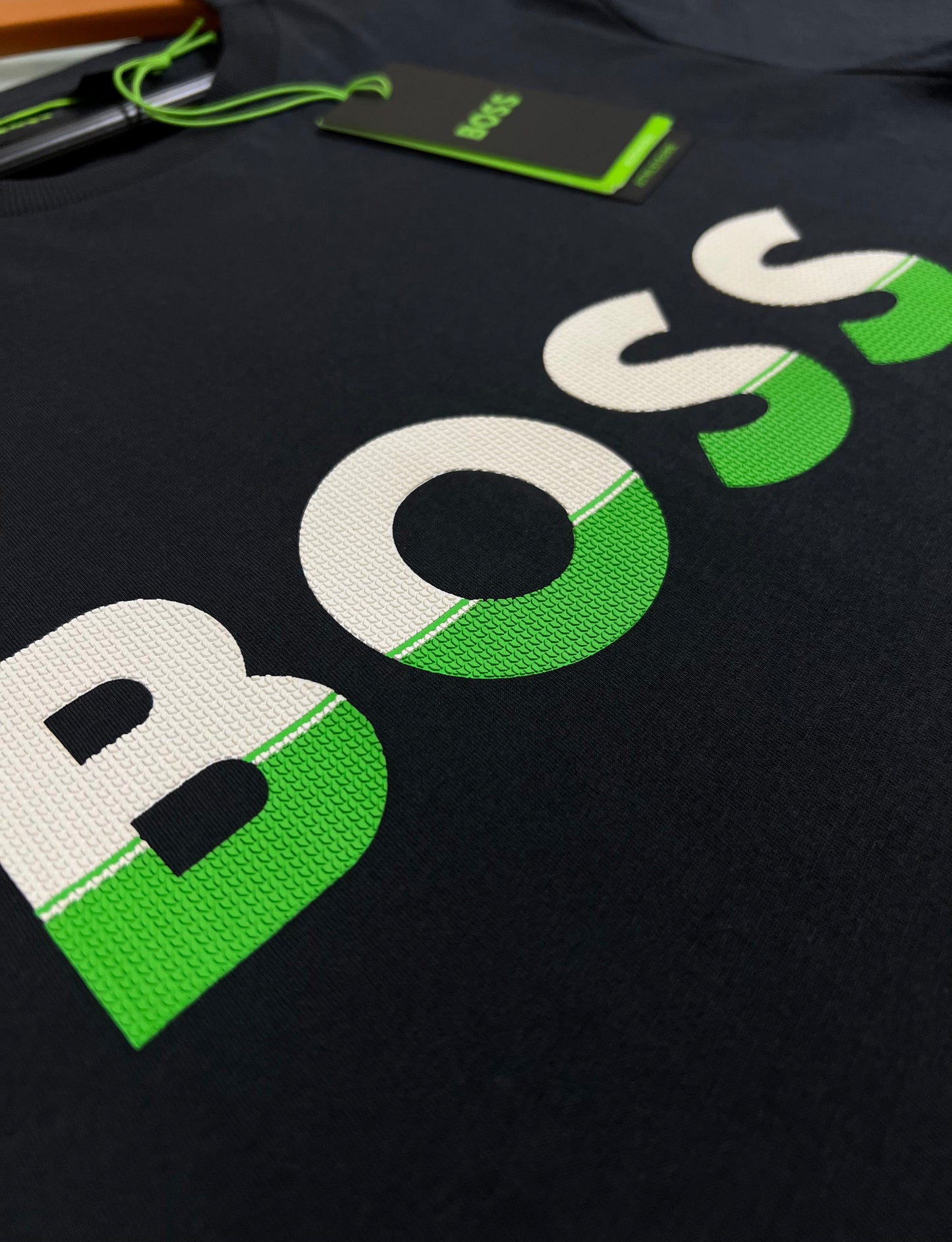 Camiseta BOSS Logo Bicolor