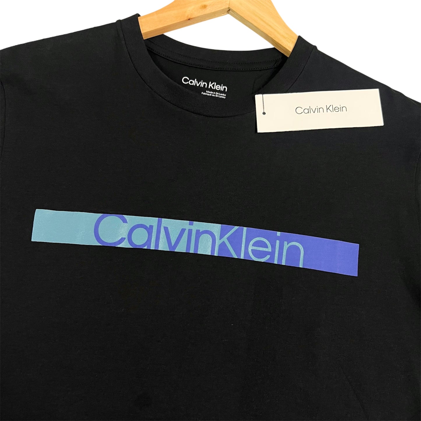 Camiseta Calvin Klein Logo Azul