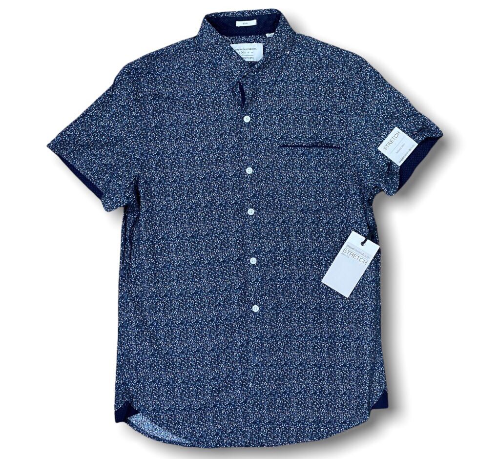 Camisa Paper DC Manga Corta Estampado Stretch